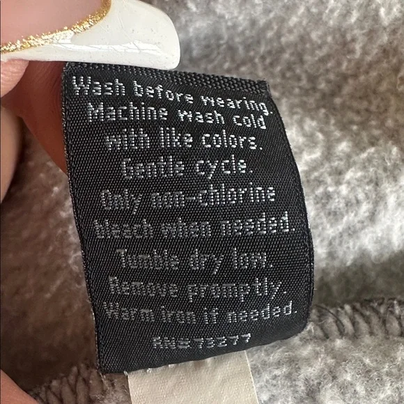 Marc Anthony Gray Zip-Up Sweater - Picture 7 of 7